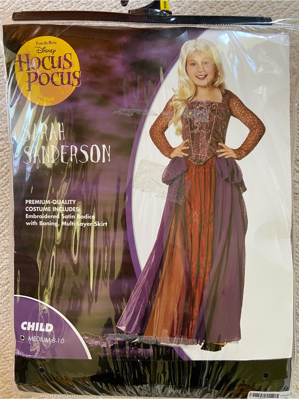 Girls size M, Sarah Sanderson costume